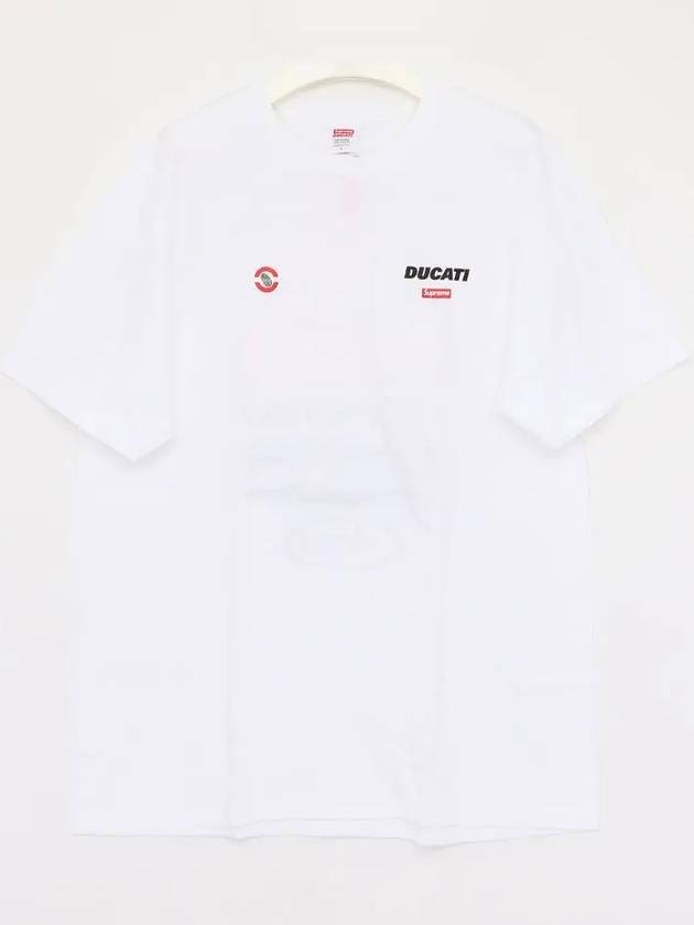 SS24T47 WHITE collaboration short sleeve t shirt - SUPREME - BALAAN 1