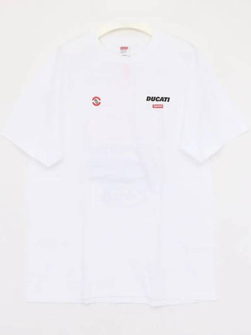 SS24T47 WHITE collaboration short sleeve t shirt - SUPREME - BALAAN 1