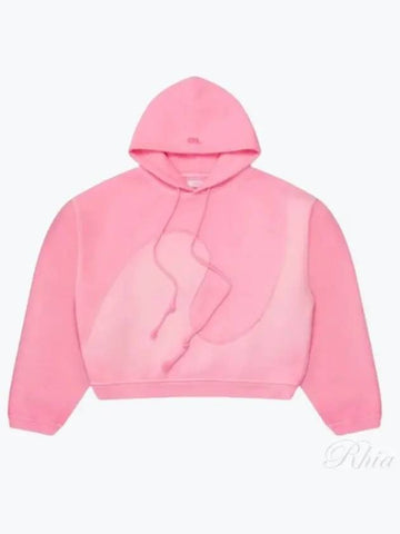 RL Swirl Fleece Hooded Sweatshirt Pink 06T034 1 Swirl Hoodie - ERL - BALAAN 1