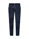 Dark Rinse Wash Skater Denim Jeans Blue - DSQUARED2 - BALAAN 2