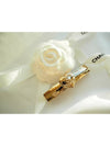 22B CC Logo Heart Gold Hairpin AB9124 - CHANEL - BALAAN 5