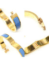 Blue Gold Click H Ash PM Women s Bracelet - HERMES - BALAAN 7