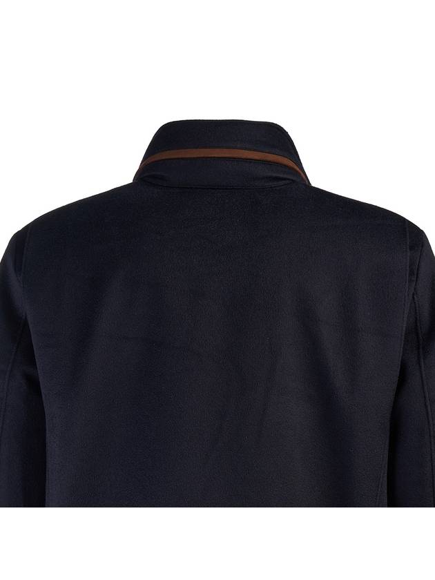 Traveller Cashmere Zip Up Jacket Navy - LORO PIANA - BALAAN 7