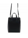 VLTN Ecolab Mini Canvas Tote Bag Black - VALENTINO - BALAAN 3