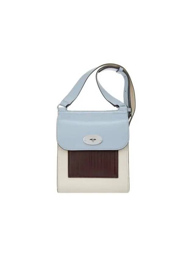 MULBERRY ANTONY color combination leather small cross bag ivory 270983 - PAUL SMITH - BALAAN 1