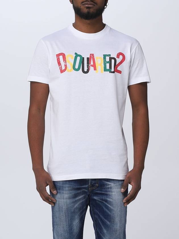 T-shirt Dsquared2 in cotone - DSQUARED2 - BALAAN 1