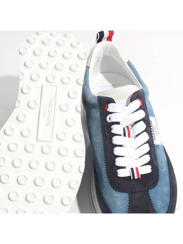 Tech Runner Low Top Sneakers Navy - THOM BROWNE - BALAAN 5