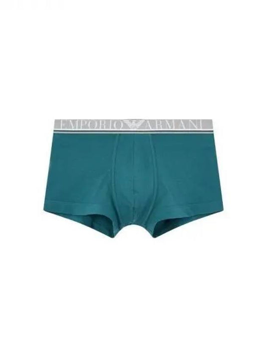 UNDERWEAR Men s Color Scheme Line Banding Cotton Drawn Dark Green 270011 - EMPORIO ARMANI - BALAAN 1