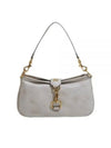 Snap Hook Leather Shoulder Bag White - MIU MIU - BALAAN 2