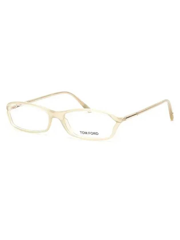 Eyewear Horn-Rim Acetate Eyeglasses Beige - TOM FORD - BALAAN 1