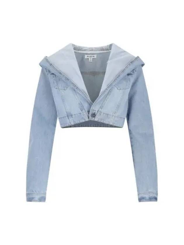 Jacket AA9V03066T587 508 Blue - ALAIA - BALAAN 2