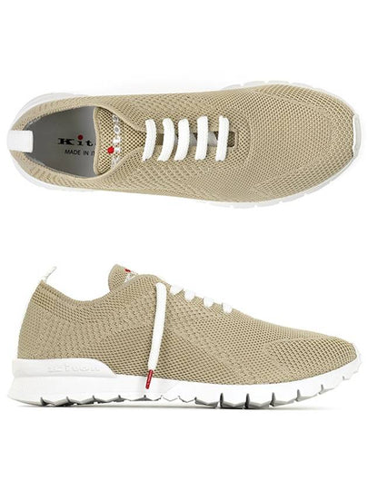 Fit Knit Low Top Sneakers Beige - KITON - BALAAN 2