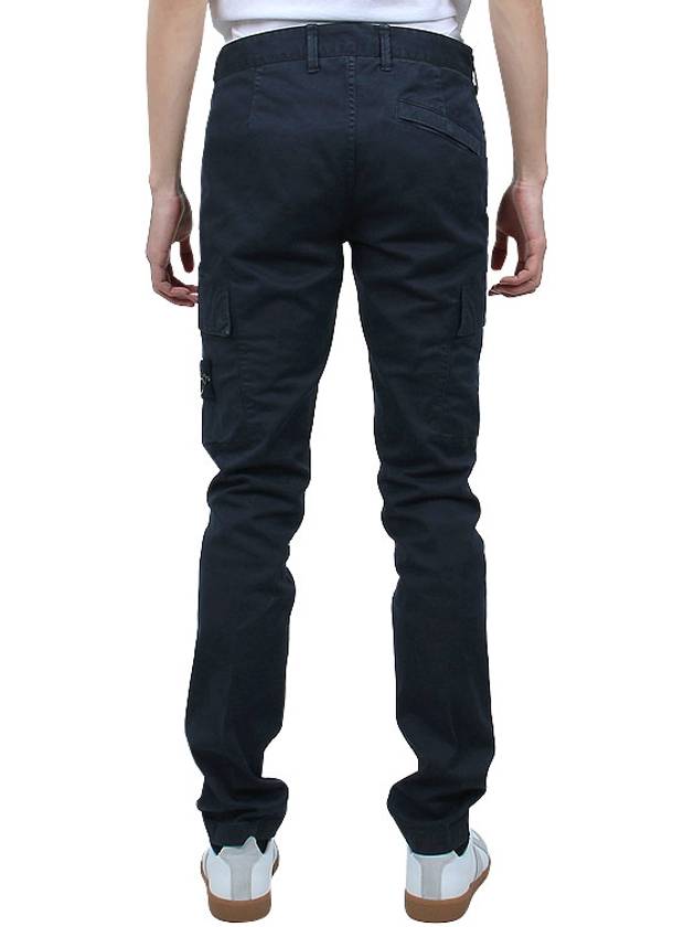 Wappen Patch Cargo Straight Pants Charcoal - STONE ISLAND - BALAAN 5