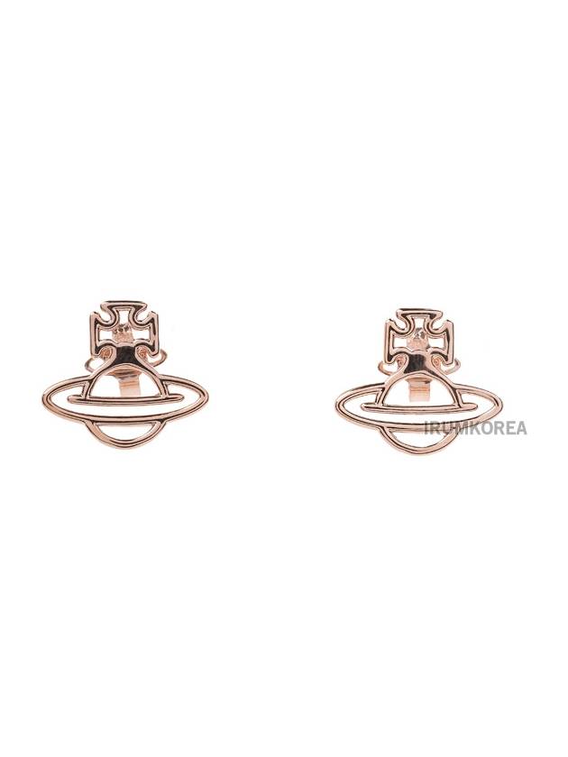 Perlar Brass Earrings Pink Gold - VIVIENNE WESTWOOD - BALAAN 11