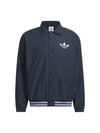 Coach Embroidery Logo Jacket Navy - ADIDAS - BALAAN 1