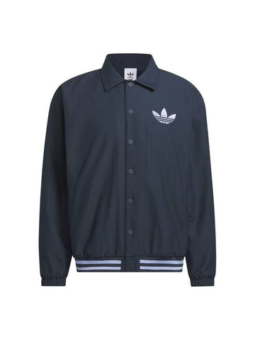 Coach Embroidery Logo Jacket Navy - ADIDAS - BALAAN 1