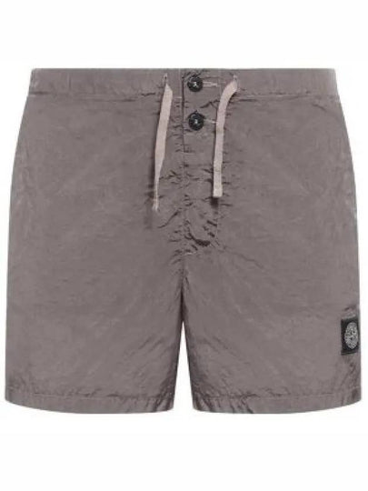 Swimming Nylon Trunk Shorts Grey - STONE ISLAND - BALAAN 2