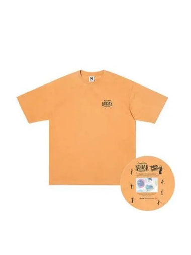 KODAK Apparel Yoyo Man Graphic Short Sleeve T Shirt ORANGE - KODO - BALAAN 1