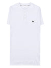 Moon Logo Short Sleeve TShirt T364M JERCO002101 - MARINE SERRE - BALAAN 9