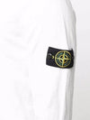 Wappen Patch Crew Neck Knit Top White - STONE ISLAND - BALAAN 4