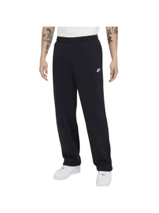 Club Fleece Bungee Track Pants Black - NIKE - BALAAN 1