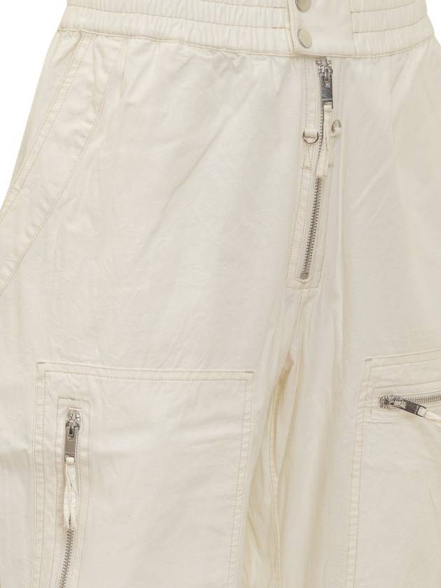 Short Pants PA0327HAB1I03H23EC BEIGE - ISABEL MARANT - BALAAN 5