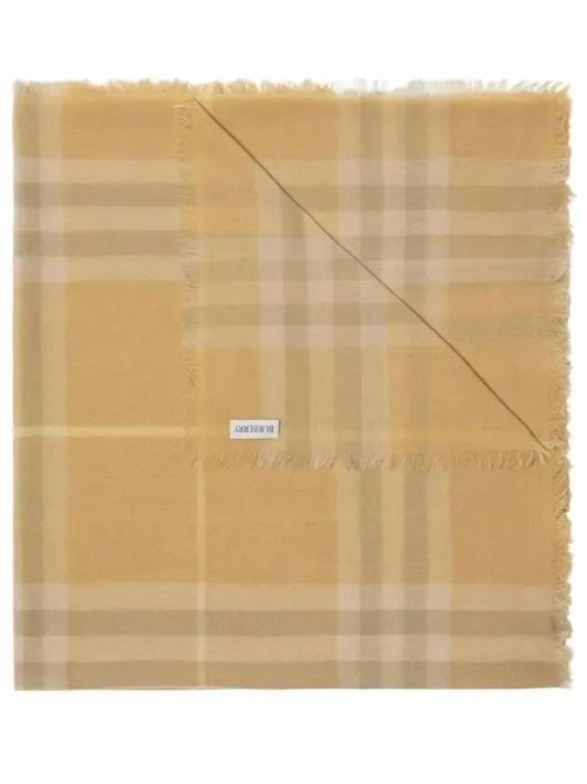 Vintage Check Wool Scarf 8080098 - BURBERRY - BALAAN 2