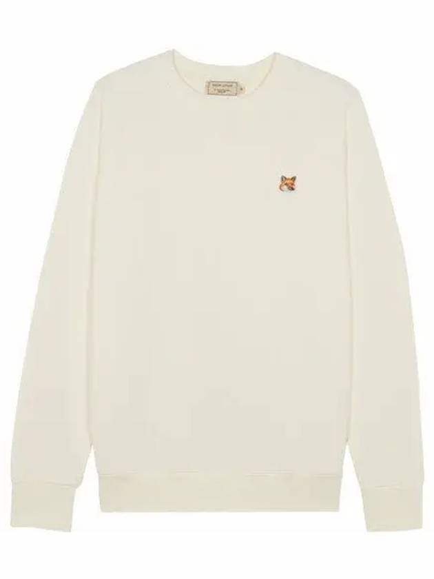 Fox Head Patch Classic Sweatshirt Ecru - MAISON KITSUNE - BALAAN 2