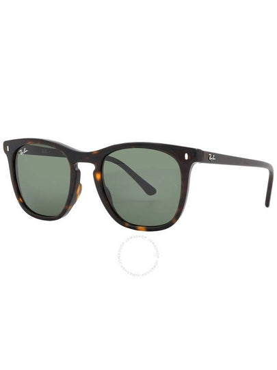 Ray Ban Green Square Unisex Sunglasses RB2210 902/31 53 - RAY-BAN - BALAAN 2