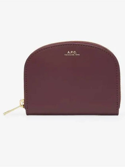 Demi Lune Half Moon Zipper Card Wallet Bino - A.P.C. - BALAAN 2