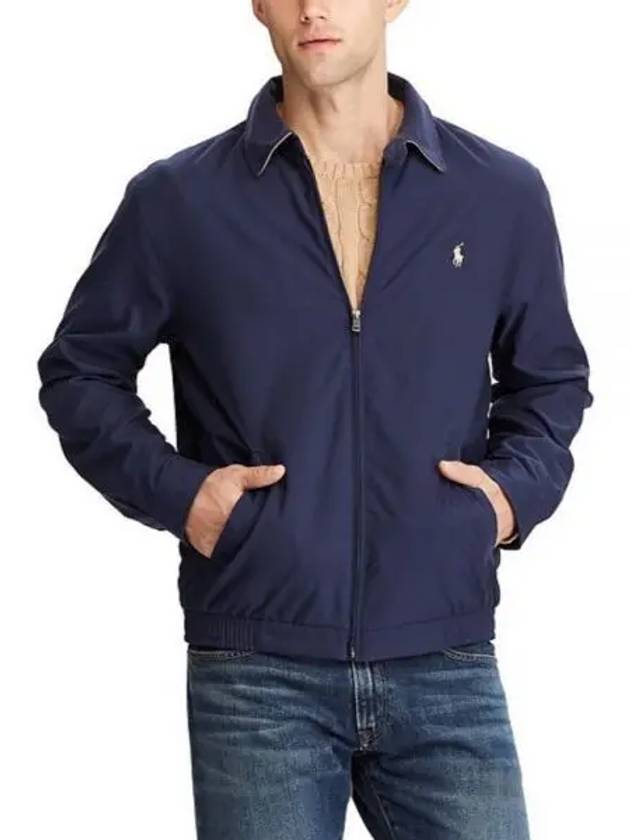 Harrington Windbreaker Navy - POLO RALPH LAUREN - BALAAN 2