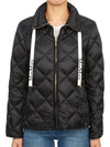 Jae Trea Nylon Padded Jacket Black - MAX MARA - BALAAN 3