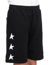 White Star Bermuda Shorts Black - GOLDEN GOOSE - BALAAN 11