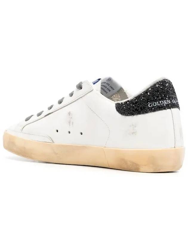 Superstar Glitter Low Top Sneakers White - GOLDEN GOOSE - BALAAN 4