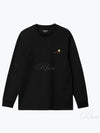 American Script Long Sleeve T-Shirt Black - CARHARTT WIP - BALAAN 2