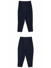 Pleated Basic Tapered Straight Pants Navy - ISSEY MIYAKE - BALAAN 5