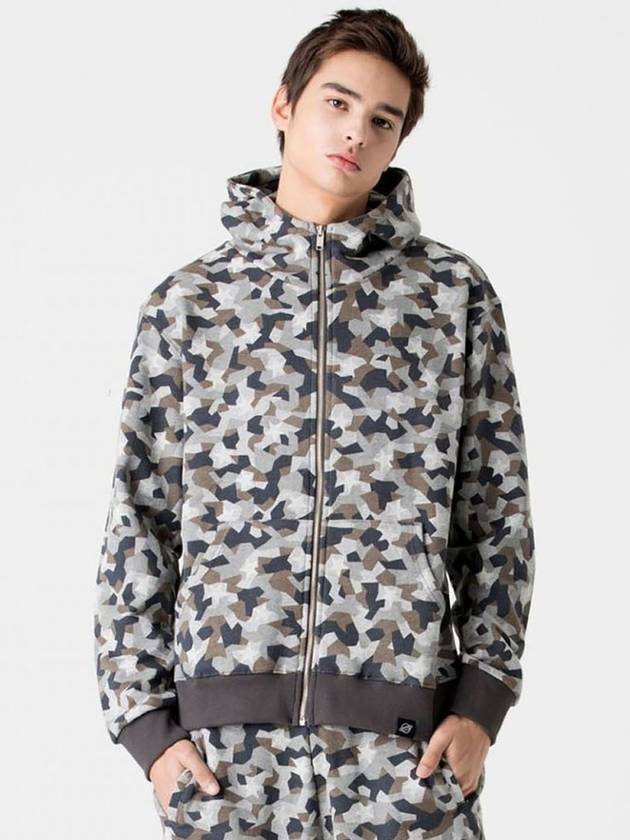 star camo hoodie zip up gray - AOX - BALAAN 3