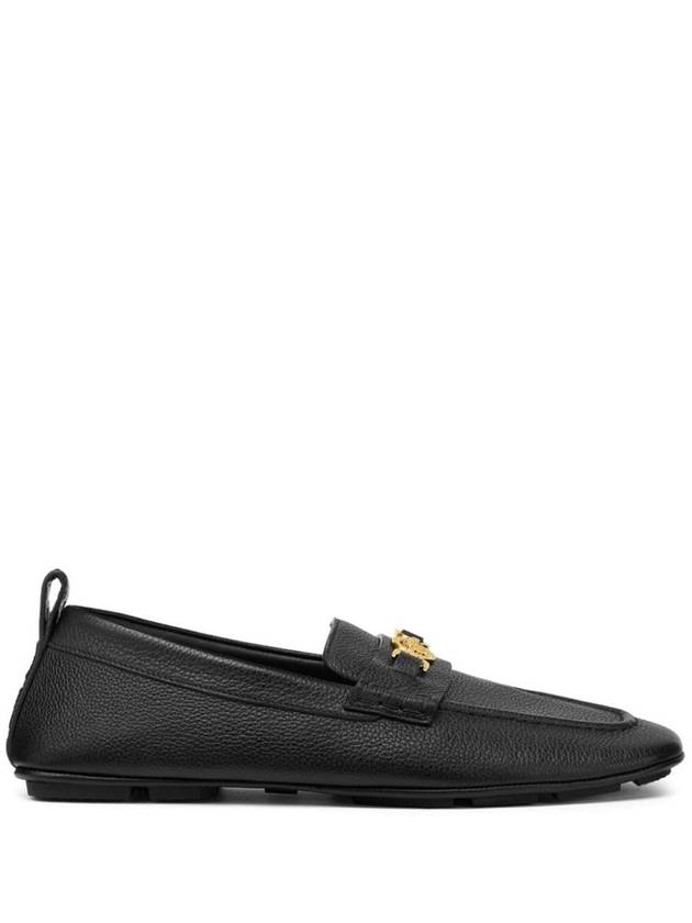 Versace Villa Loafers In Calfskin Leather - VERSACE - BALAAN 8