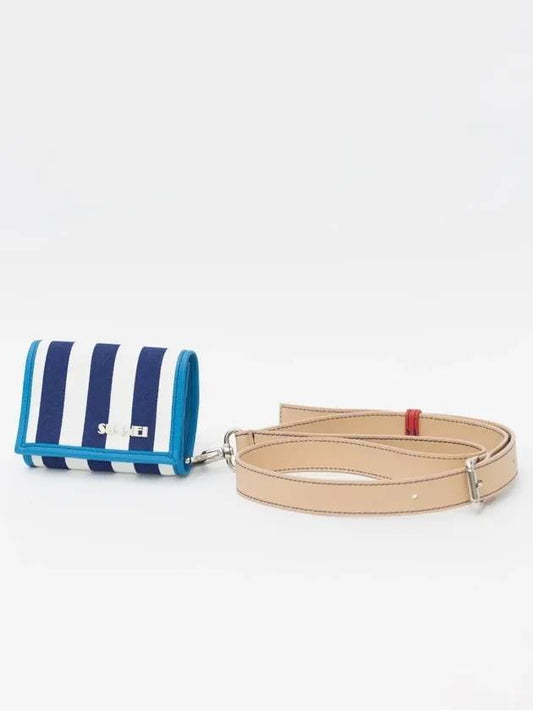 Wallet Strap Striped Blue White W02 - SUNNEI - BALAAN 1
