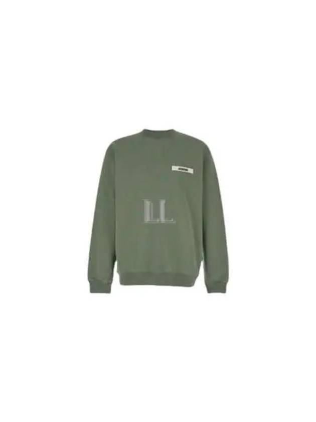 Le Gros Grain Logo Sweatshirt Light Green - JACQUEMUS - BALAAN 2