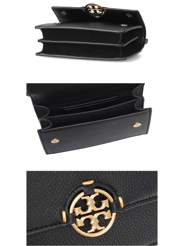 Miller Leather Mini Bag Black - TORY BURCH - BALAAN 6