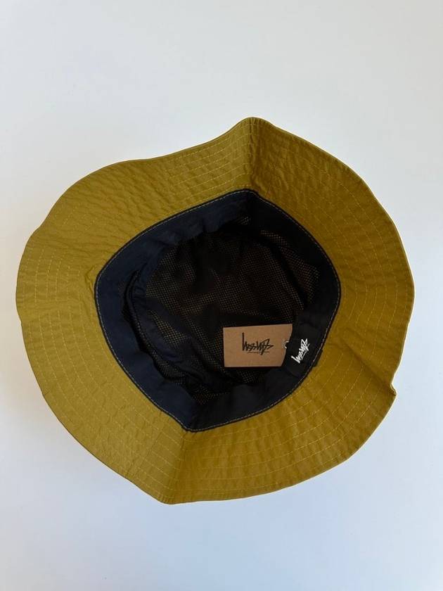 PEACHED NYLON Basic Bucket Hat 1321102 Bronze L XL - STUSSY - BALAAN 4