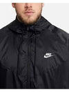 Sportswear Windrunner Hoodie Track Jacket Black - NIKE - BALAAN 3