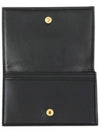 Intrecciato Flap Card Wallet Black - BOTTEGA VENETA - BALAAN 5