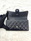 Women s Classic Long Wallet Caviar No 22 Condition A - CHANEL - BALAAN 9