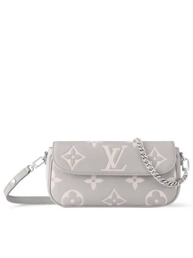 Chain Ivy Monogram Long Wallet Grey - LOUIS VUITTON - BALAAN 2