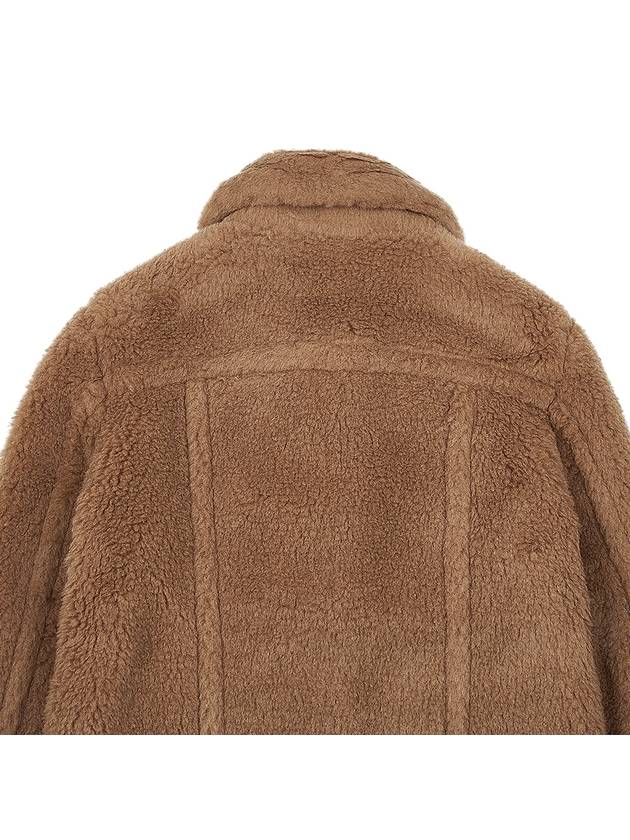 Teddino Teddy Bear Jacket Camel - MAX MARA - BALAAN 8