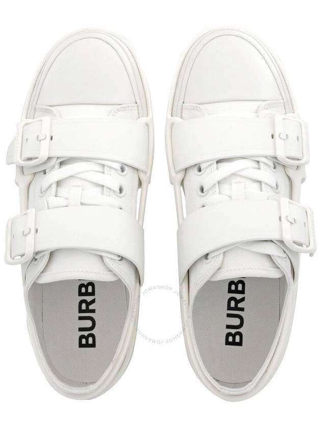 Web Low-Top Sneakers White - BURBERRY - BALAAN 4