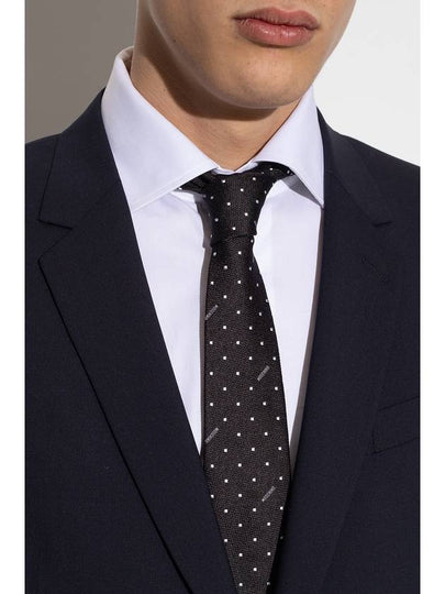 Moschino Silk Tie, Men's, Black - MOSCHINO - BALAAN 2