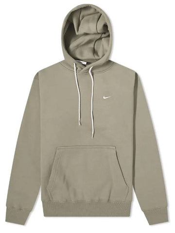 European NRG Solo Swoosh Fleece Hoodie Light Army CV0552-320 NRG Solo Swoosh Fleece Hoodie Light Army US/EU - NIKE - BALAAN 1